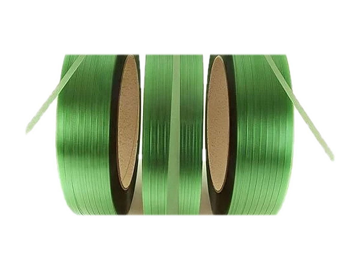 Light-gauge PET box strapping coils
