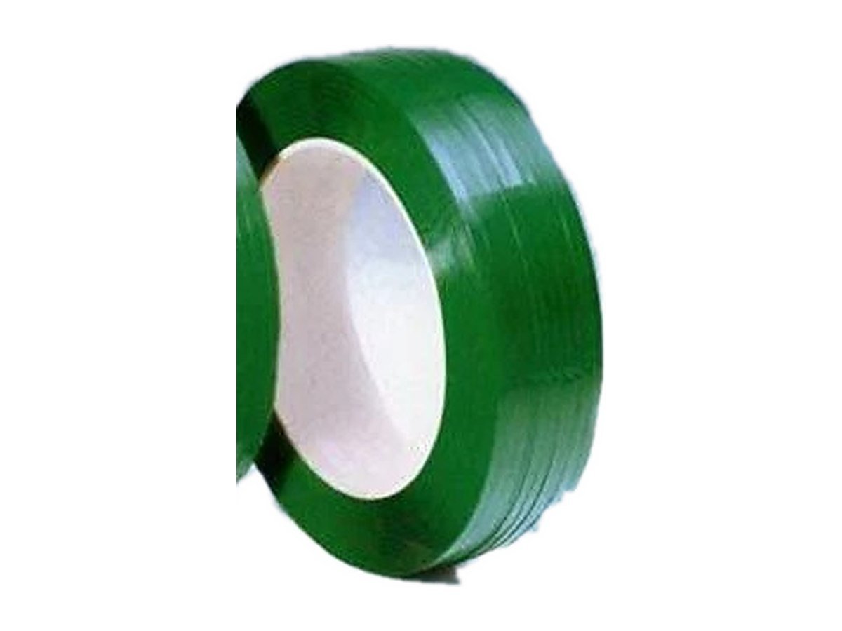 Coil of polypropylene strapping